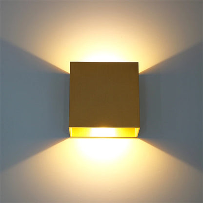 Modern Square 6W 12W LED Indoor Wall Lamp