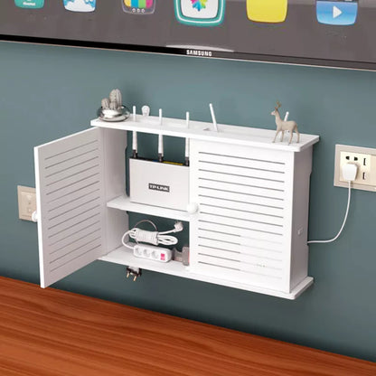 Wireless Wifi Router Shelf Storage