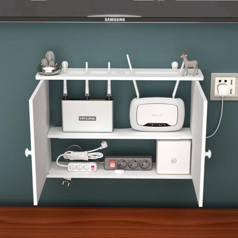 Wireless Wifi Router Shelf Storage