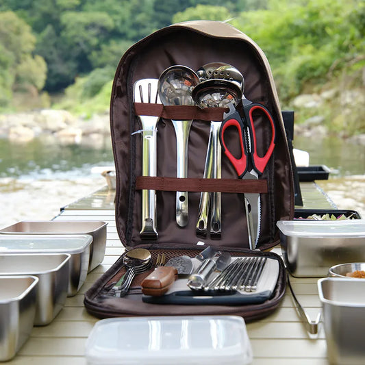 Portable Outdoor Tableware Set