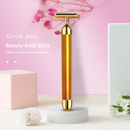 24k Gold Face Lift Bar Massager Roller