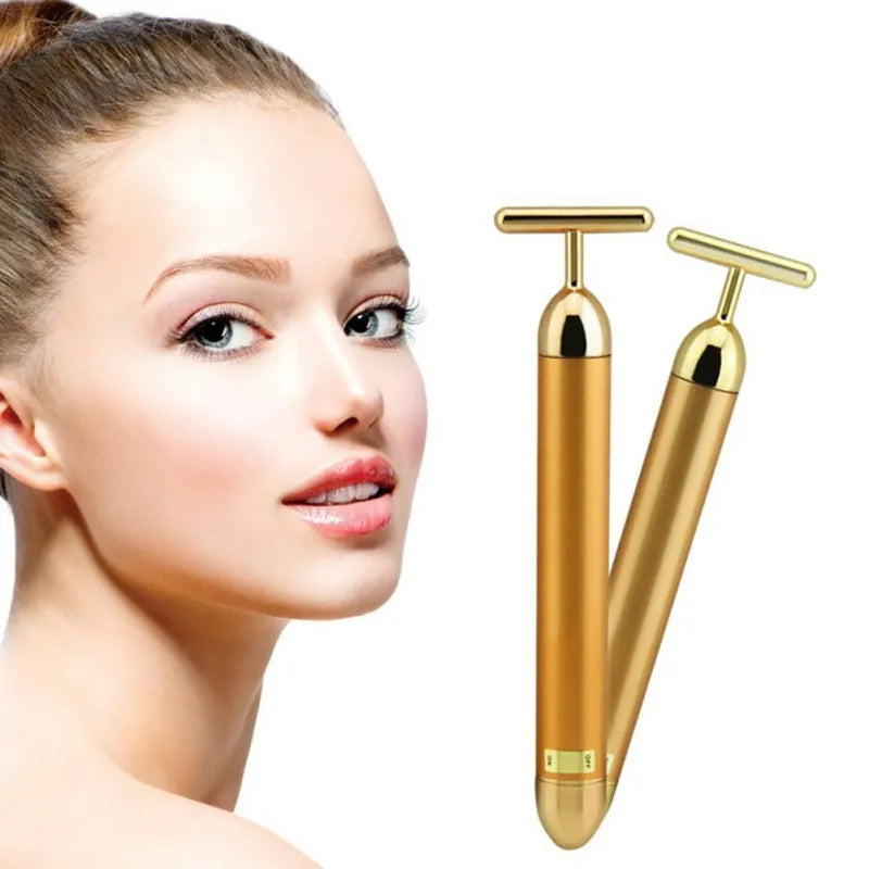 24k Gold Face Lift Bar Massager Roller