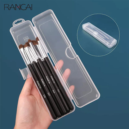 Portable Makeup Brush Storage Box