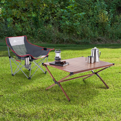 Ozark Trail Aluminum Roll-Top Camping Table