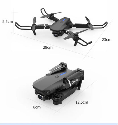 Professional E88 4k wide-angle Drone