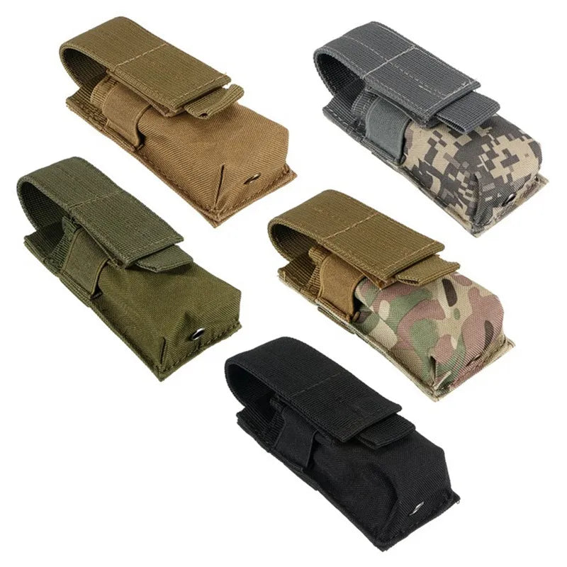 Tactical M5 Flashlight Waist Bag