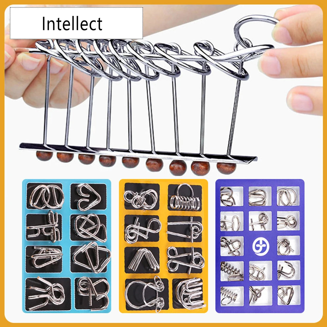 Metal Montessori Puzzle Toys