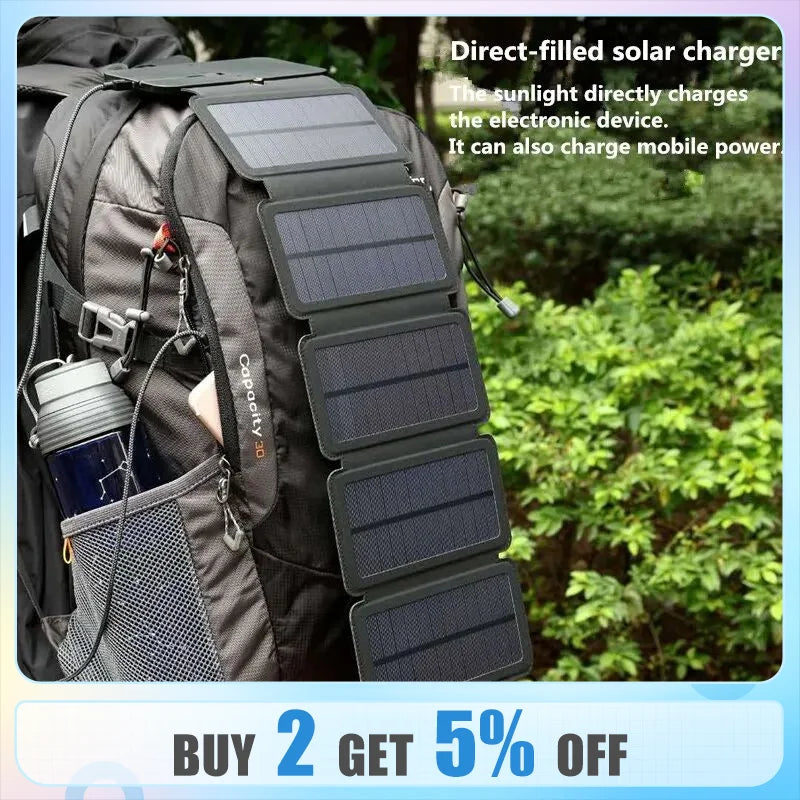 Multifunctional Portable Solar Charging Panel