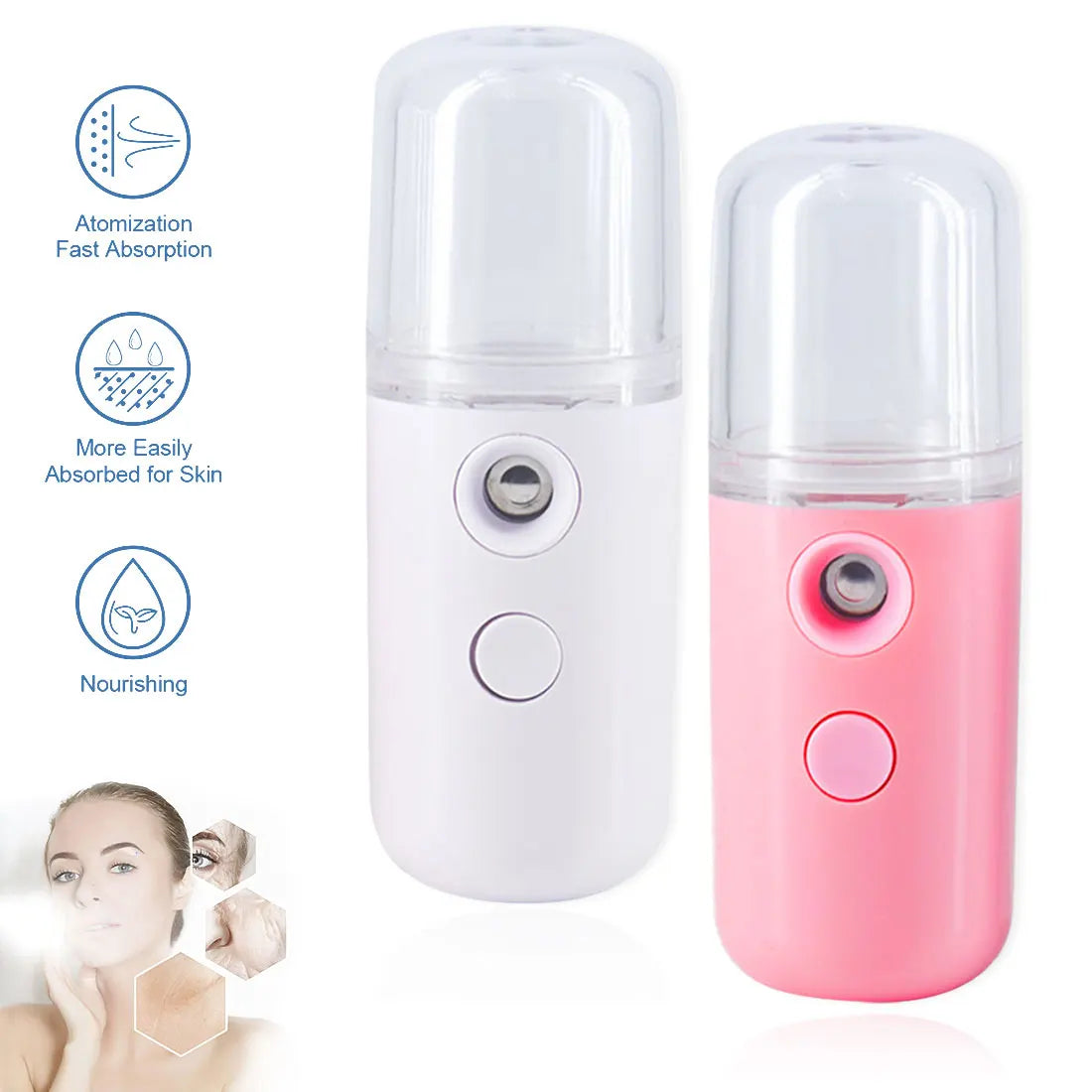 Mini Facial Steamer  Skin Care Tool