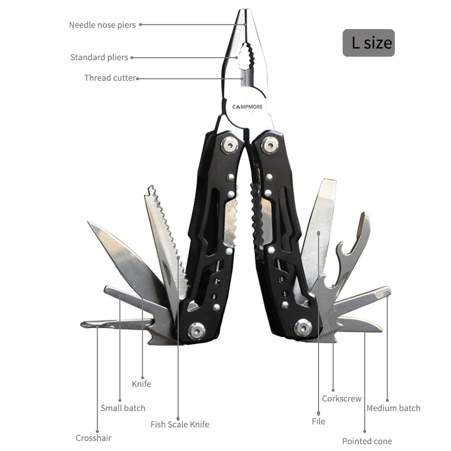 Outdoor Multitool Camping Stainless Steel Knife Fliers